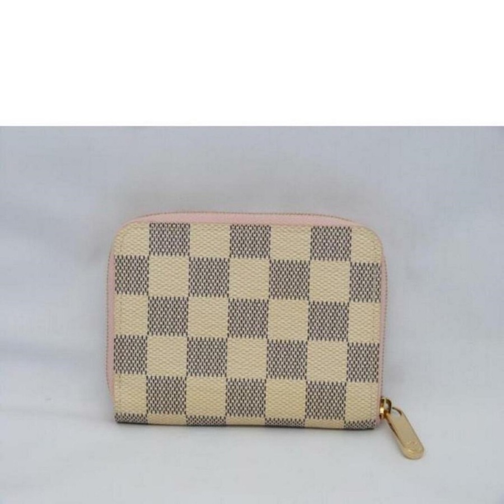 Louis Vuitton Beige and Dark Gray Checkered Wallet - Picture 4 of 7